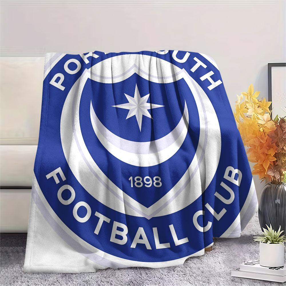 Portsmouth F.C Blanket, High Quality Comfortable for All Seasons, Home Decor, Warmth and Comfort
