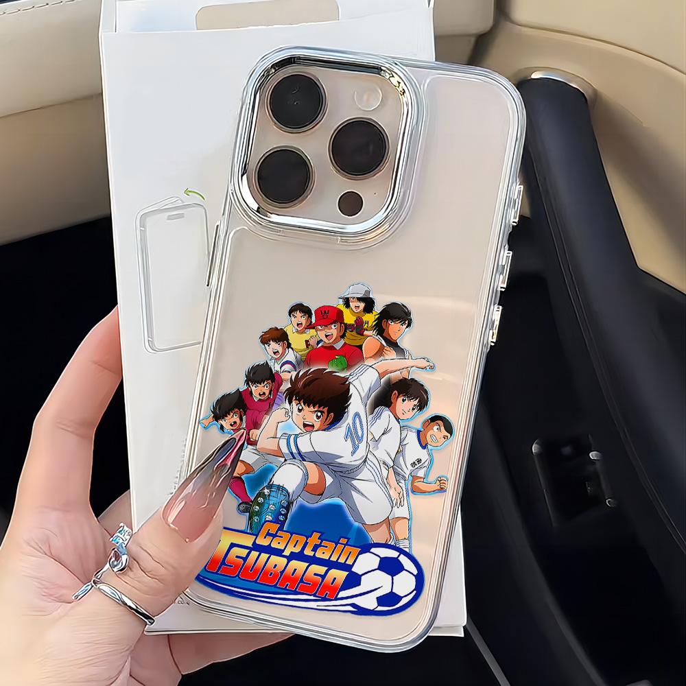 C-Captain Tsubasas Phone Case For iPhone 17 16e 16 15 14 13 12 11 mini Pro Max X XR XSMAX 8 7 Air Plus Transparent Soft Cover