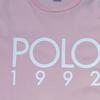 Polo Ralph Lauren Logo Letter And Number Print Short Sleeve T-Shirt Women T-Shirts Pink 710800998-007
