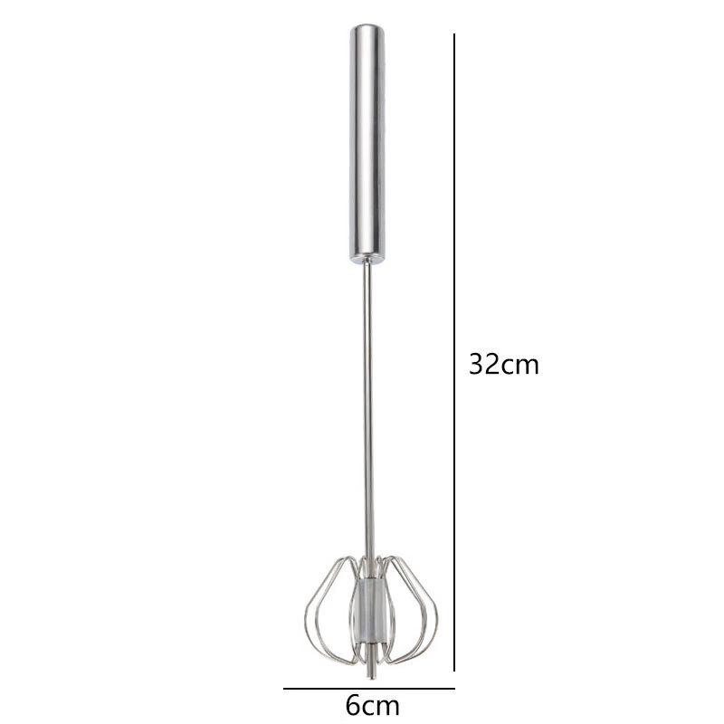 Abay Stainless Steel Semi-Automatic Whisk Set
