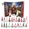 Plush Dwarf Box 2026 Christmas Gnome Advent Calendar, 24 Day Countdown Set with Faceless Soft Figurines Dolls, Xmas Ornaments for Tree Hanging