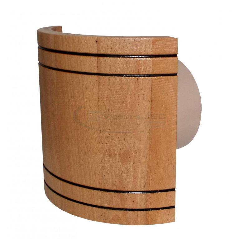 Sauna fan mms 100 semi-circular wooden