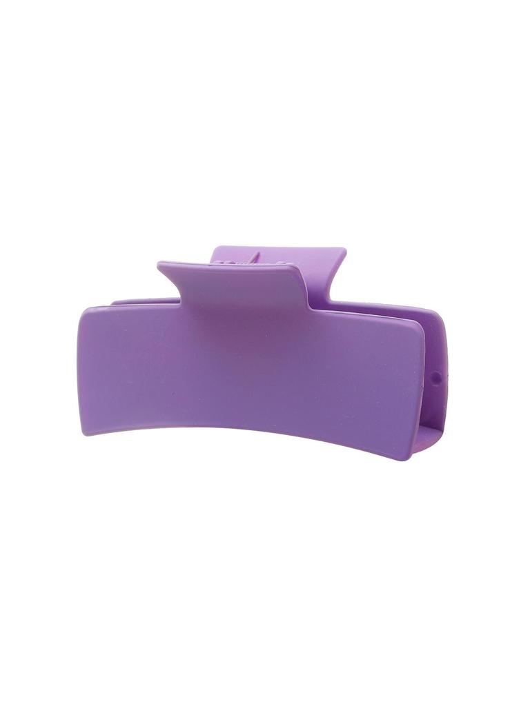 Elegant Solid Color Square Hair Claw Clip for Stylish Hair Buns