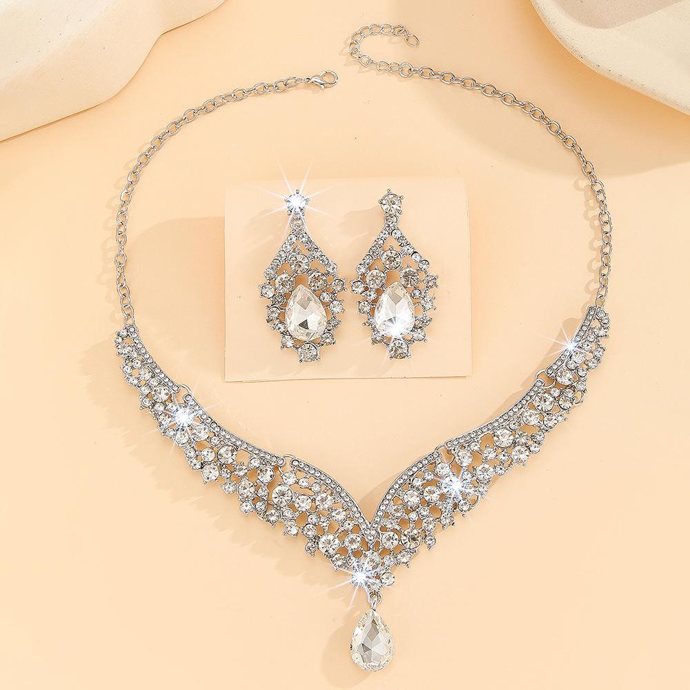 Zestaw biżuterii modowej Naszyjnik Kolczyki Dla Kobiet Panie