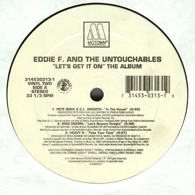 LP Record DJ EDDIE, UNTOUCHABLES - Let's Get It On (The Album) 3145303131 MOTOWN 1994 US Rap & Hip-Hop/R&B Used