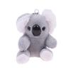 8Cm Gray Koala Bear Plush Stuffed Keychains Plush Animal Doll Toys Gifts