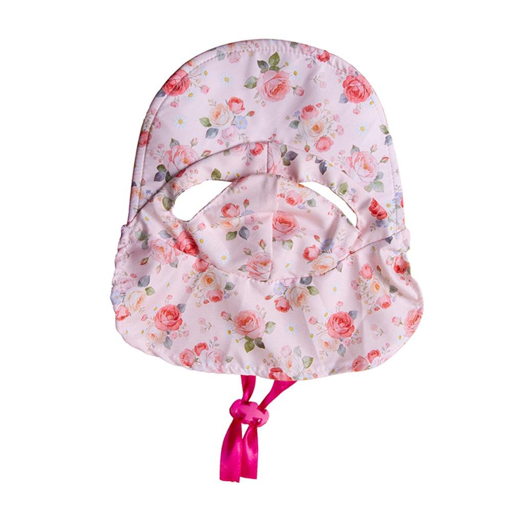 Round Brim Pet Sun Hat Floral Pattern Adorable Pet Hat Dog Sunscreen Hat  Small Medium Pets