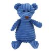 Corduroy Dog Toys For Small Large Dogs Animal Shape Plush Pet Squeaky Puppy