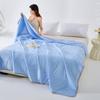 Class A Cool Silk Summer Quilt - Super Soft, Machine Washable Air Conditioning Blanket