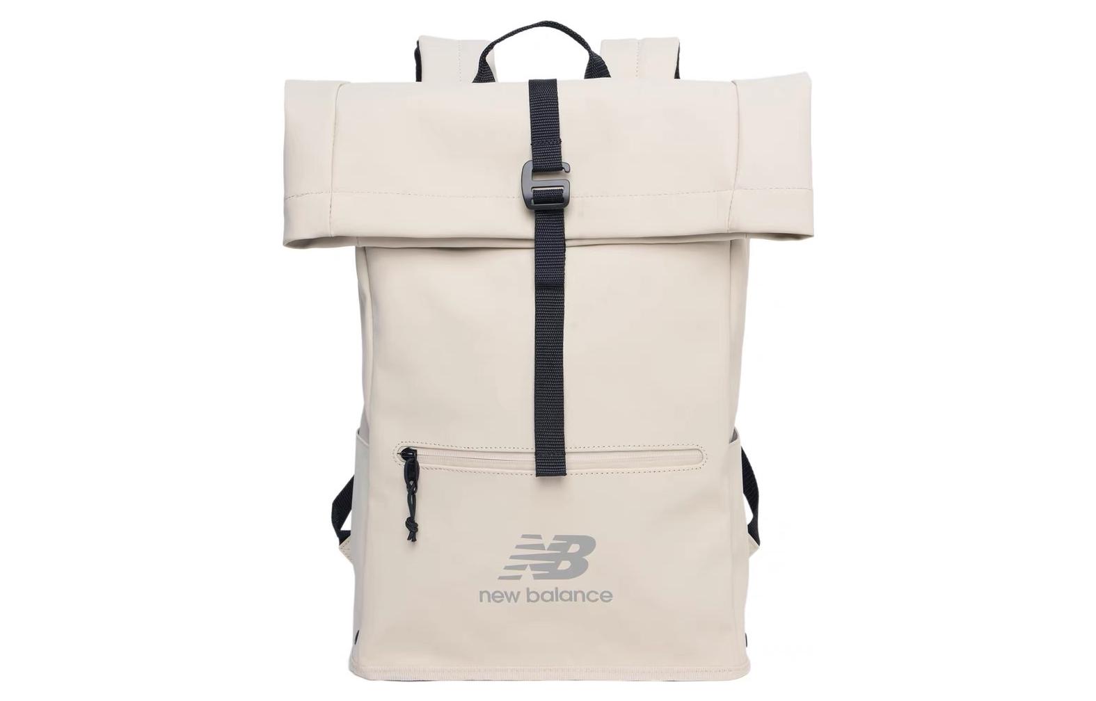 

New Balance Fabric Backpack Unisex Beige Yellow LAB13642-CFO