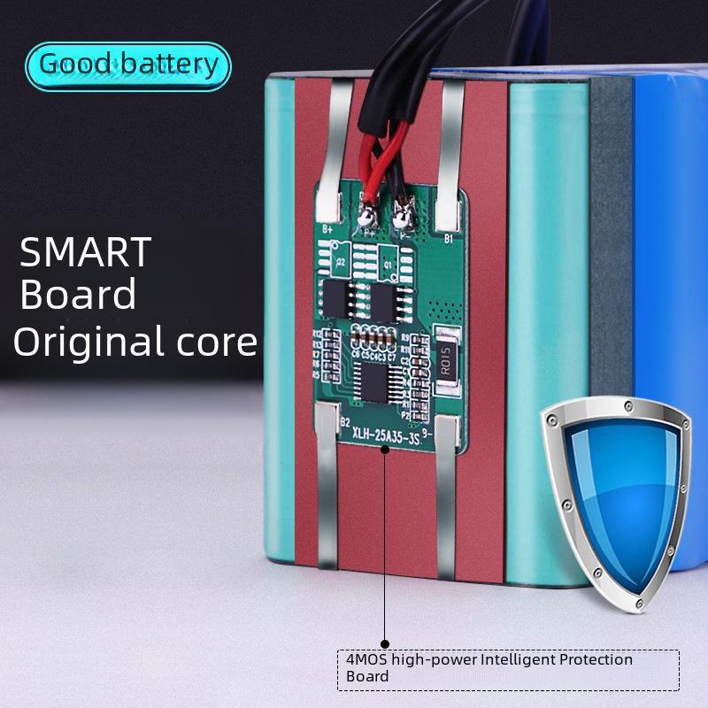 12V Rechargeable 18650 Lithium Battery Pack for Audio Instruments - High Capacity