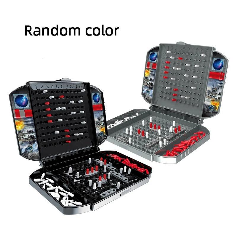 Детская игра «Веселый линкор и морской корабль» Симулятор Сухопутная военная стратегия Морское сражение Шахматная игрушка чёрный