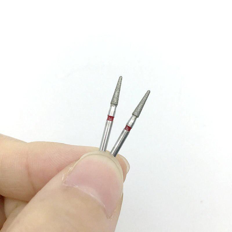 10pcs/box Dental Diamond Burs Drill Dental Burs Dia-burs for High Speed Handpiecess FG 1.6M Dentist Tool TR-21F