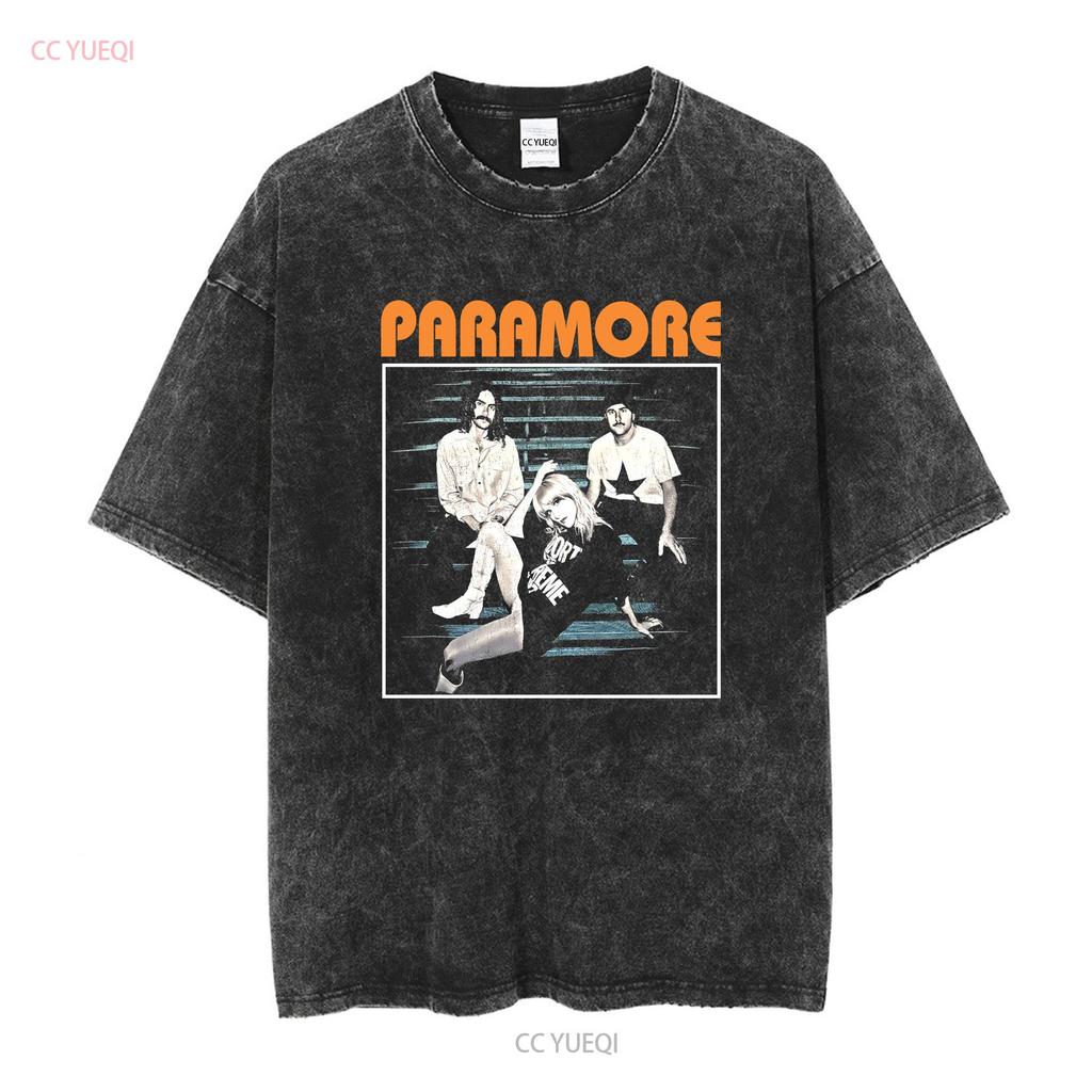 Paramore This is Why Rock Band T Shirt Size Medium vintage Washed streetwear Unisex graphic Stylish Stretched Soft homme