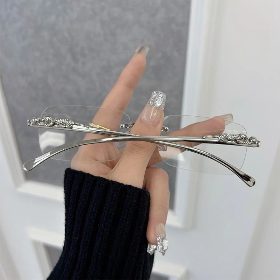 Fashion Retro Square Glasses Women Men Rectangle Vintage Eyeglasses Frame Male Clear Lens Mirror Outdoor Transparent Lens