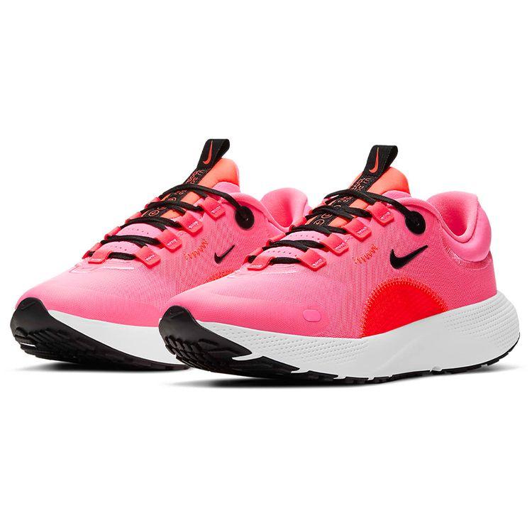 Nike React Escape Run Pink Glow Dame Joggesko Bright-Crimson Pink-Foam Black CV3817-601