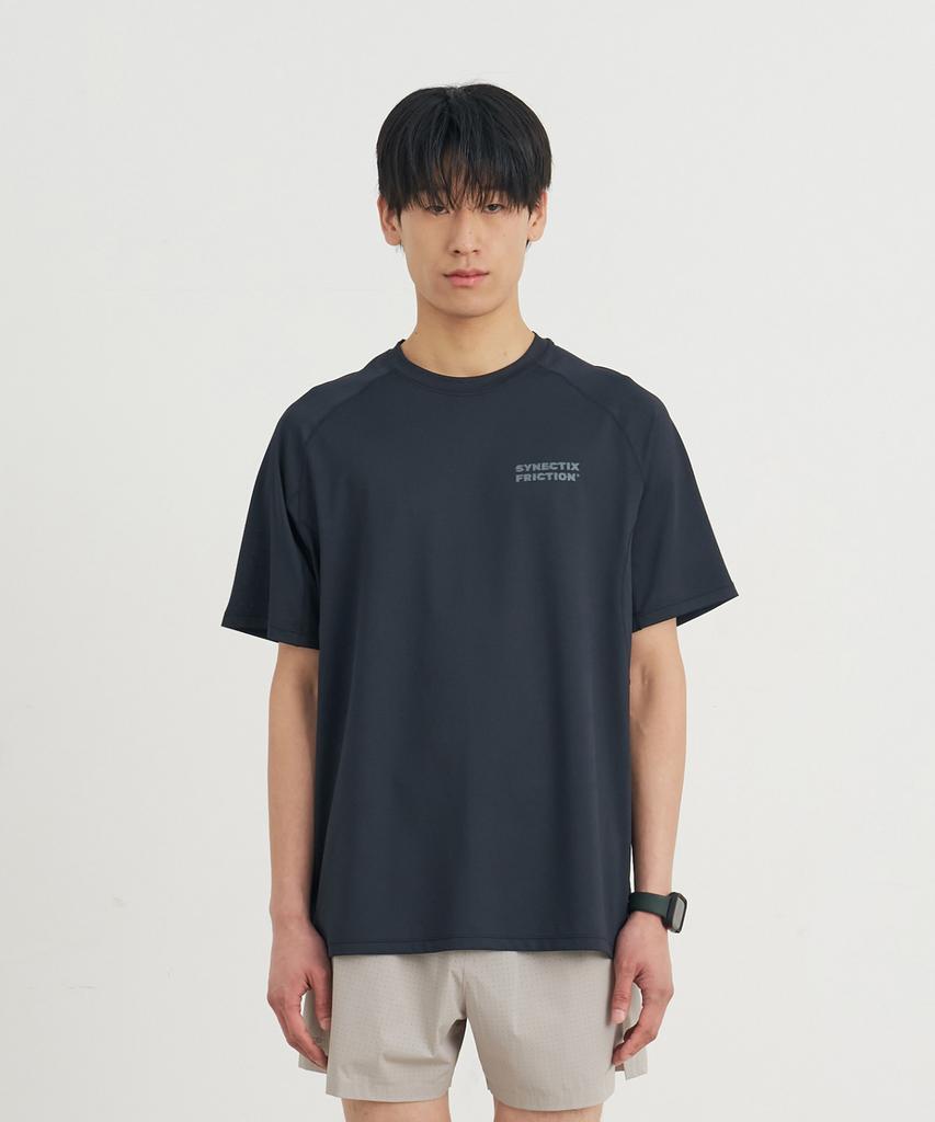 Goyoweeo [Synectics Friction] Air Hole Logo Short Sleeve (Black)