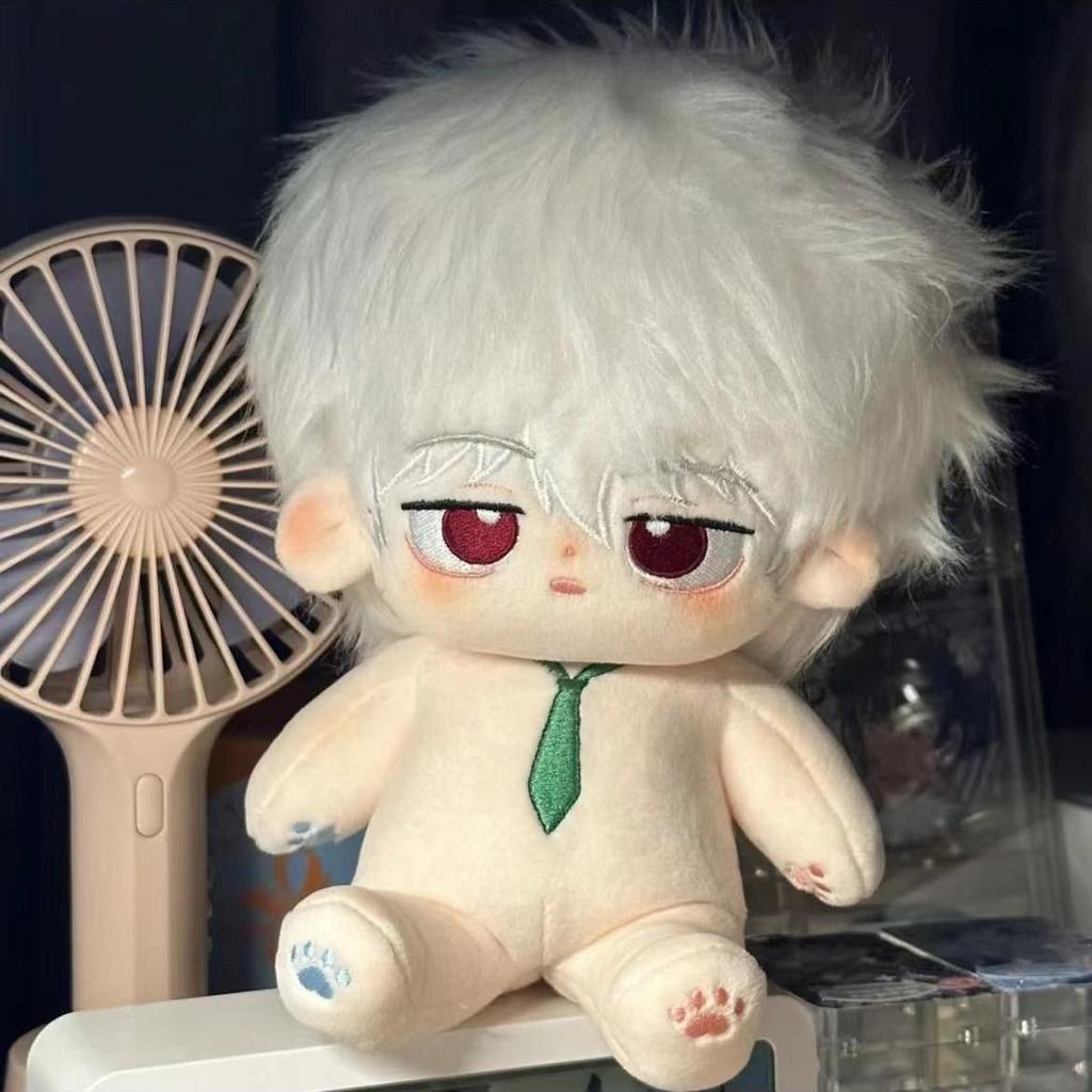 Stuffed 20Cm Anime Gintama Gintoki Sakata Cartoon Plush With Skeleton Doll Change Clothes Toys For Kids Birthday Gifts