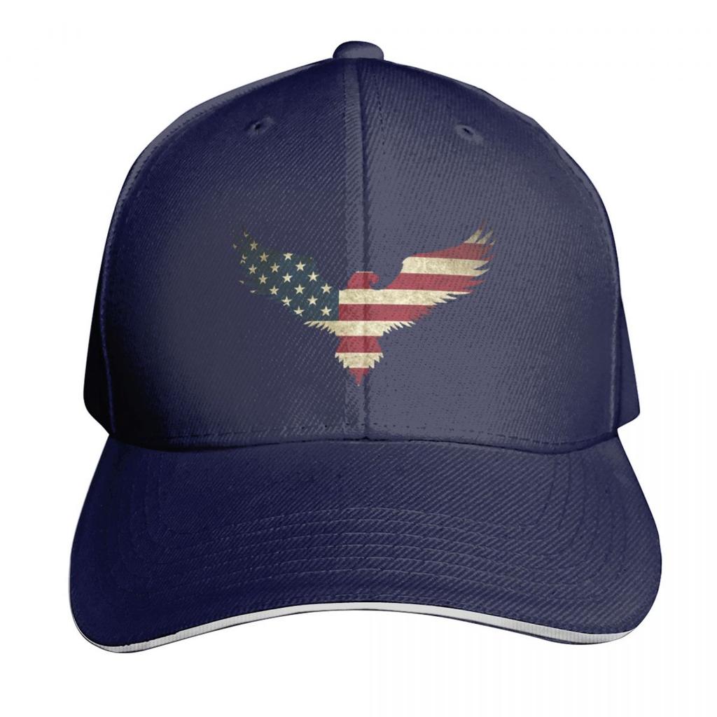 Bald Eagle America Baseball Cap Low Profile Unstructured Unisex For Men Women Outdoor Golf Running Hiking