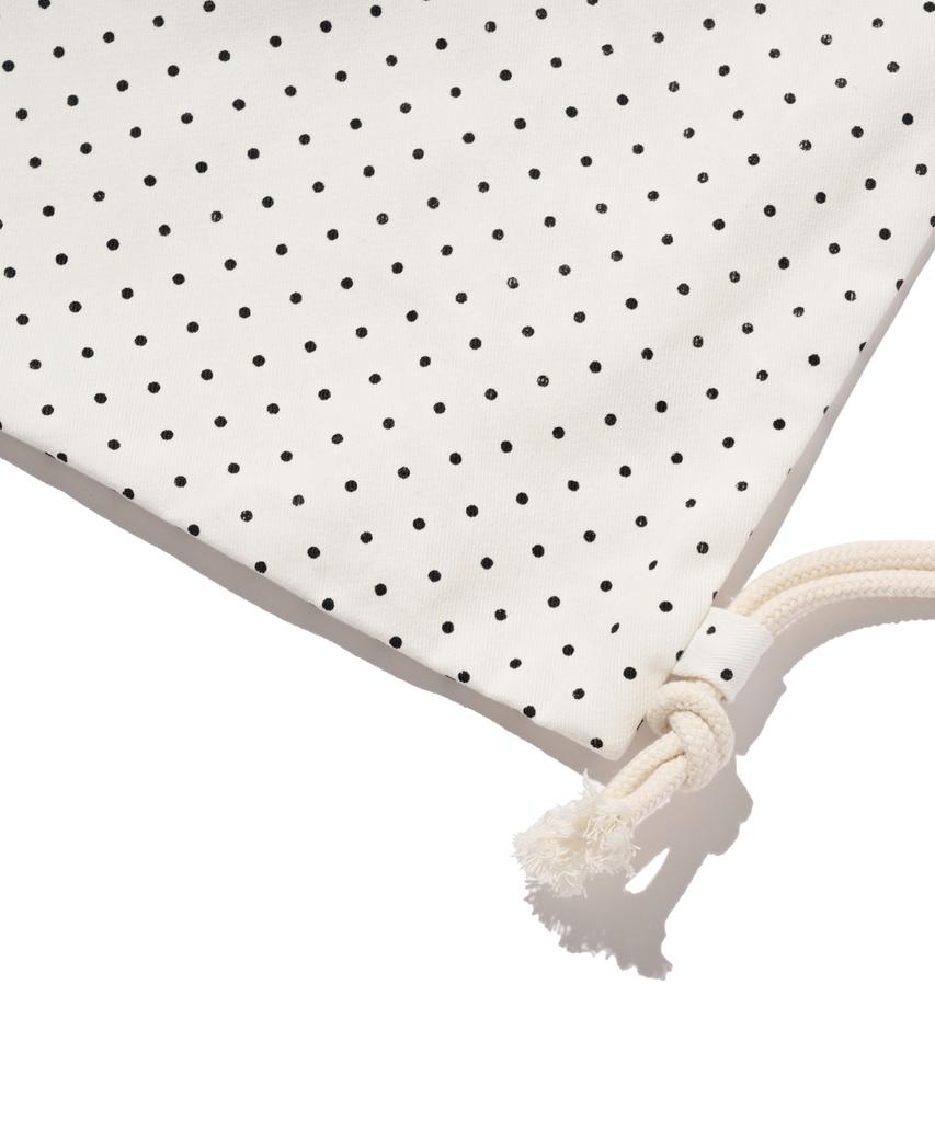Roidesrois Sweet Dot String Gym Sack (Ivory)