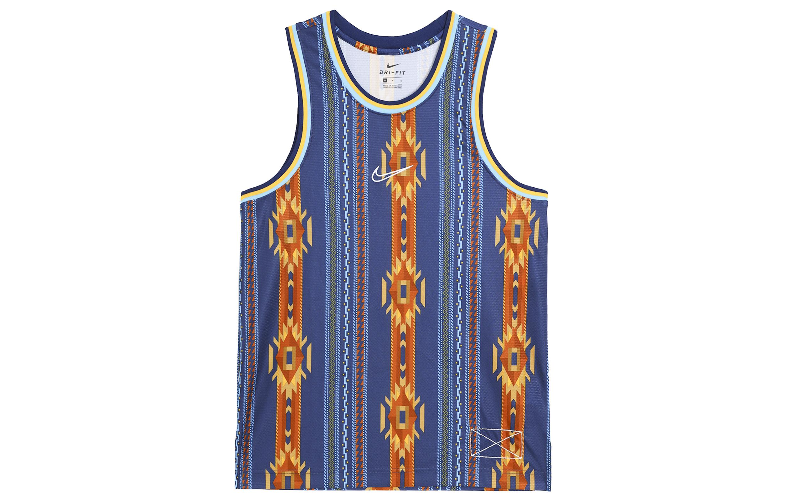 Nike Tank Tops Men s Blue Crew Neck Moderate Other CD0418-492 S