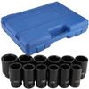 12pcs 3 4 Inch Durable Drive Deep Impact Socket Set 24‑41mm