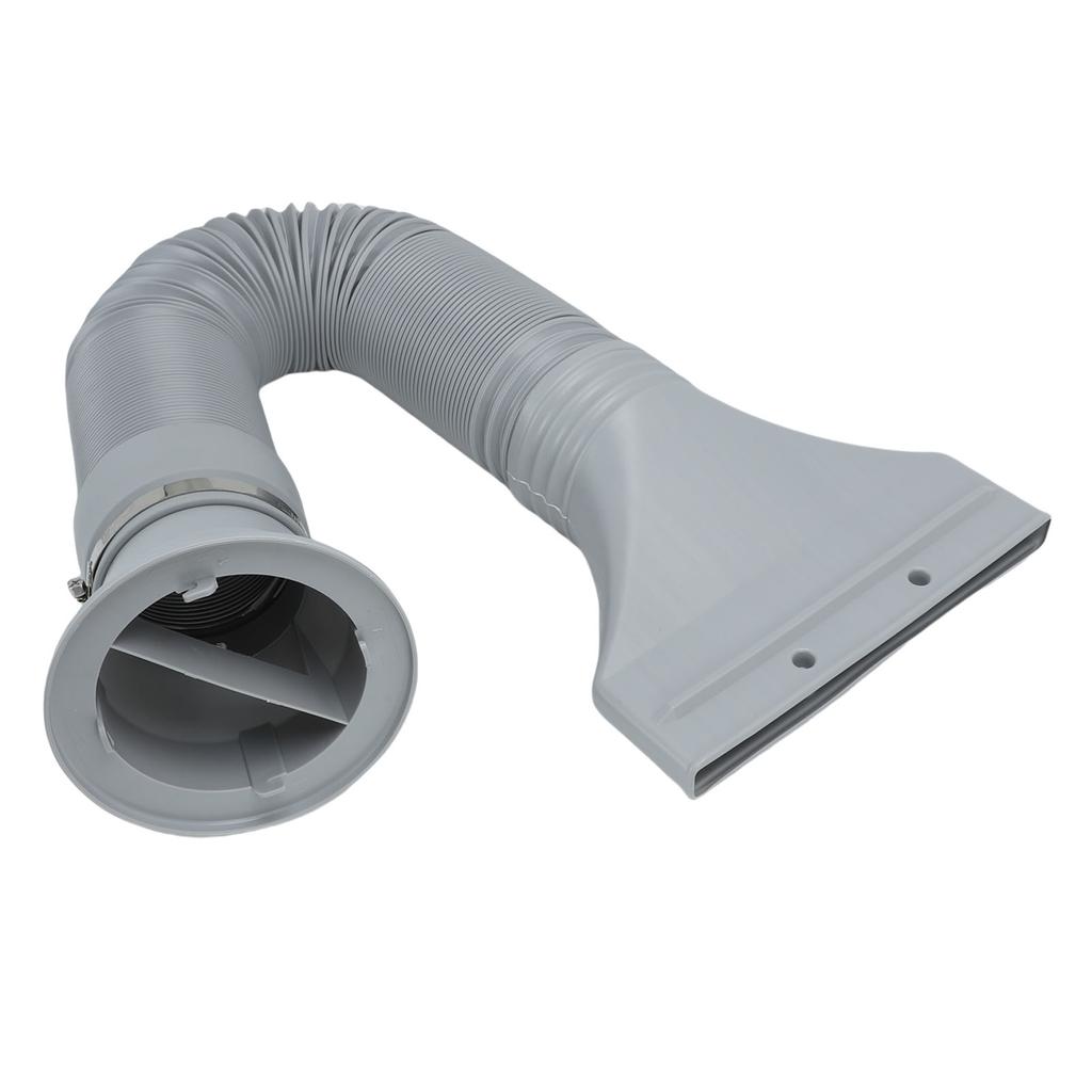  Brush Spray Booth Exhaust Extension Hose Kit Hobby Paint 67in Flexible with Flat Adapter Craft Projects Parts Accessories HS-E420H