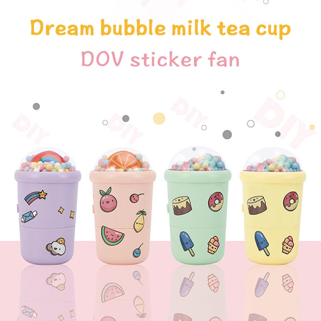 Portable Mini USB Handheld Fan 300mAh Quiet High Wind Cartoon Design