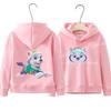 Toddler Boys Girls Casual Pullover Sweatshirt Soft Cozy Top PAW Patrol on Patrol Front and Back Patterns Print Hoodie for Kids