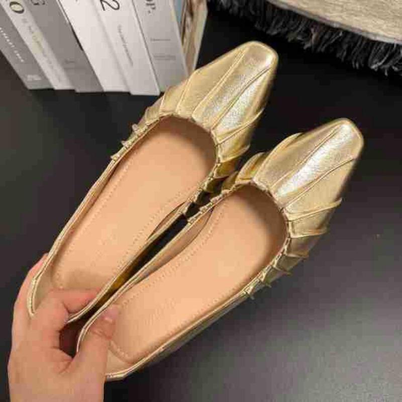 

Small inner height increase 5CM Mary Jane shoes women s spring and summer new pointed small leather shoes evening 33
