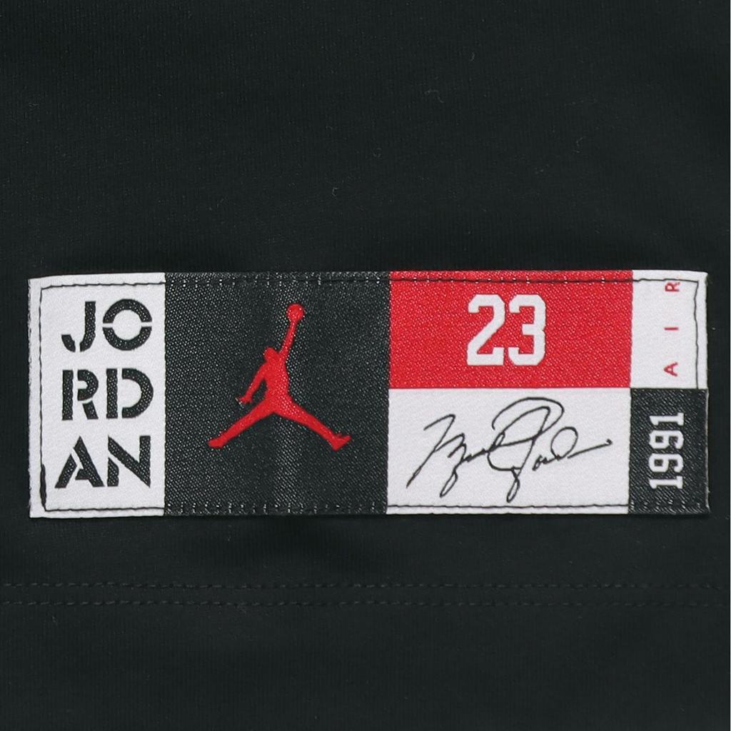 Air Jordan Casual Sports Round Neck Short Sleeve Black Men's DA6768-010