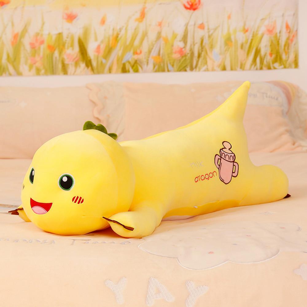 Toy Nailong Plush Cute Cartoon Embroidered Yellow Dragon Girl Birthday Gift Doll