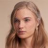 1PC Retro Veil Headband Bridal Headpiece Birdcage Fascinator Mesh Netted Headwear