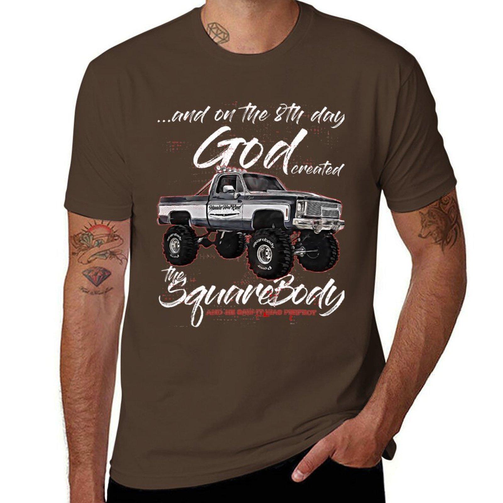 

8th God,Jimmy,Squarebody Truck,Suburban,Blazer,Silverado,K5 T-Shirt customs Short sleeve tee mens t shirts L