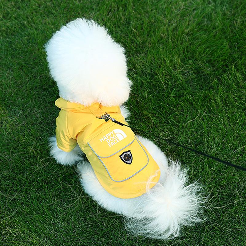 

Зима Новые Утолщенные Тедди Бишон Питомец Маленькая и Средняя Одежда для Собак Одежда для Питомцев на Двух Лапах Одежда для Собак для Собак M жёлтый