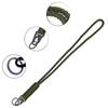 2 Stück Paracord Schlüsselanhänger mit Karabiner Paracord Halsband Schlüsselanhänger Strapazierfähiges geflochtenes Seil Halskette Schlüsselanhänger