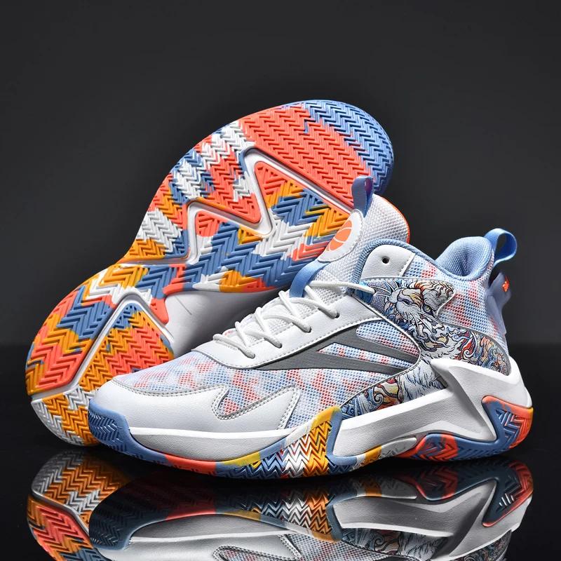 Мужские баскетбольные кроссовки для тренировок на спортивной площадке — фото 3