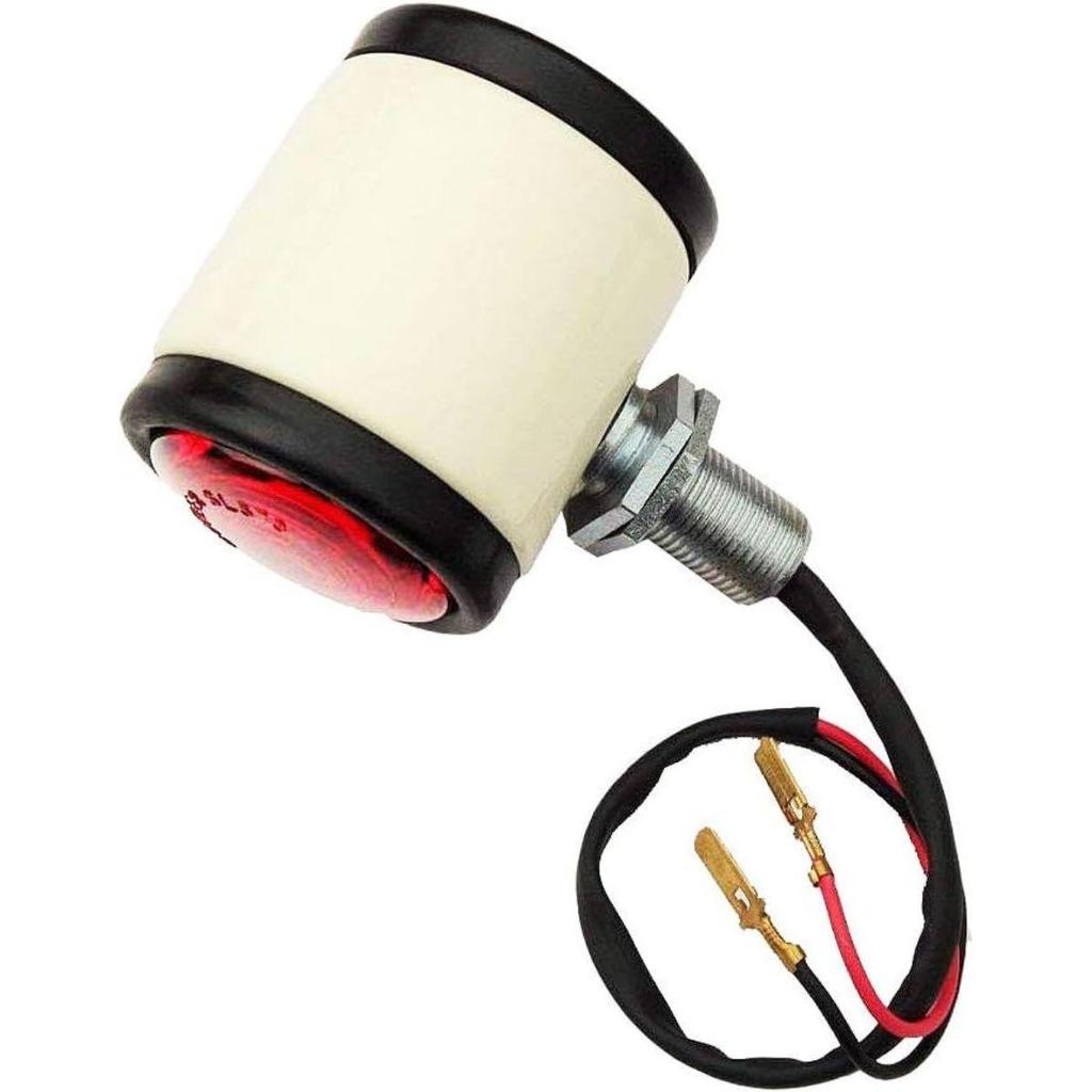 APSMOTIV Atj2071 Butler-Stil Seiten-/Rücklichteinheit Traktor-Teil mit 12V-Glühbirnen Traktoren Seitenmarkierungsleuchte