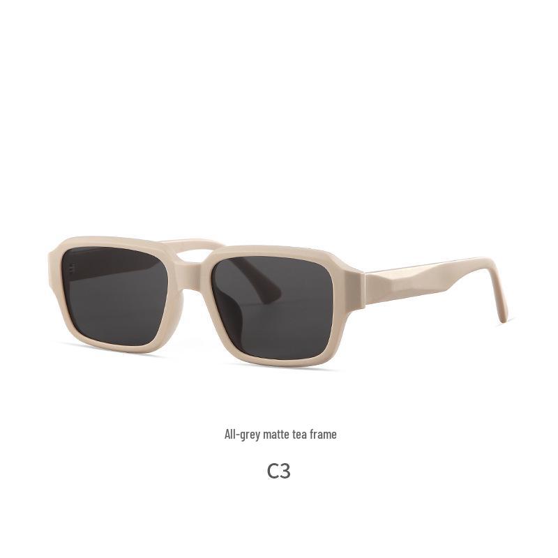 Unisex Trendy Runway Street Style Sunglasses - Small Metal Frame