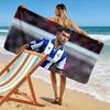 Martin Zubimendi Print Strandtuch, Großes Weiches Schnelltrocknendes Handtuch für Strand Camping Schwimmen