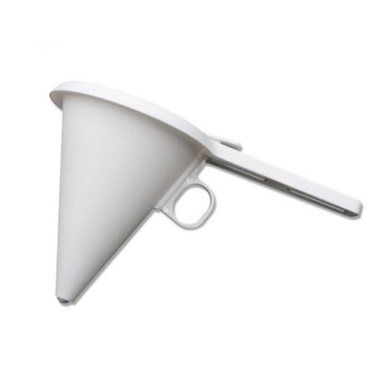 Batter Dispenser with Handle Leak-Proof Batter Pitcher for Icing Chocolate Pancake Mix BPA-Free Plastic Batter Bottle for Baking & Kitchen Use