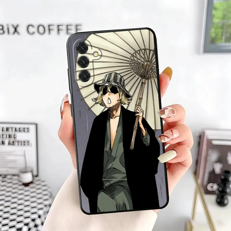 Bleach Kisuke Urahara Soft Phone Case for Samsung A17 A37 A57 A16 A26 A36 A56 A15 A25 A35 A55 A14 A24 A34 A54 A13 A23 A33 A53 A5