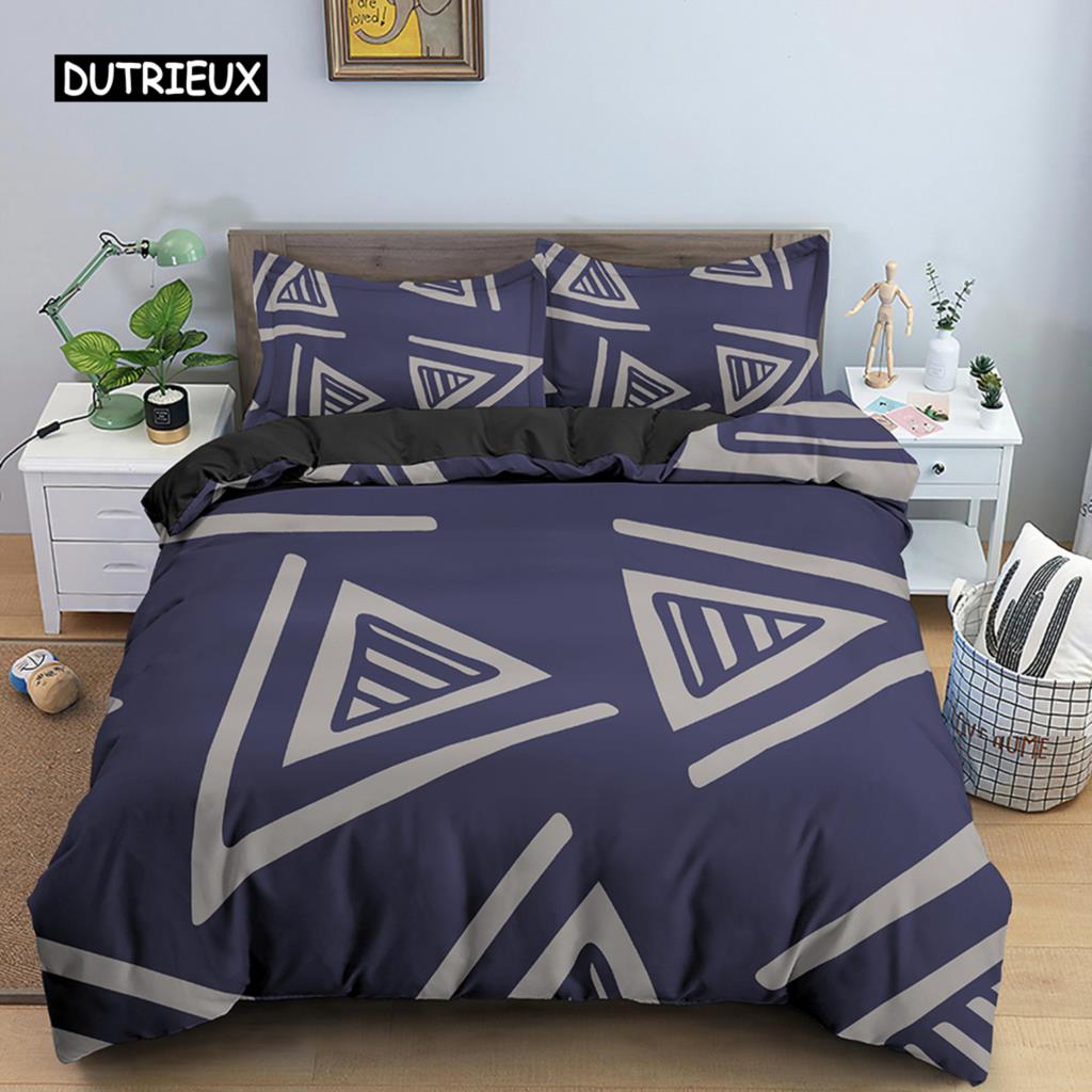 Star Single Double Twin Queen Bedding Set 2/3pcs Night Sky Polyester Bed Cover Kid Duvet Cover Set Dark Blue Galaxy Bedclothes