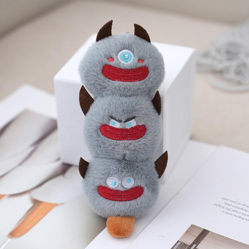 

Причудливое веселье и плюшевый кулон-брелок в виде монстра из мягкого ПП хлопка, зеленый, синий, желтый, серый, розовый серый