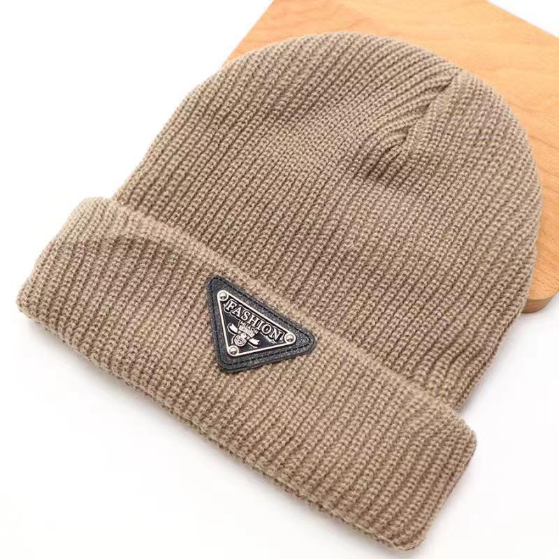 Herbst und Winter warme Strickmütze Pullover Mütze, vielseitige Wollmütze für Männer und Frauen, koreanischen Stil altersreduzierende Strickmütze
