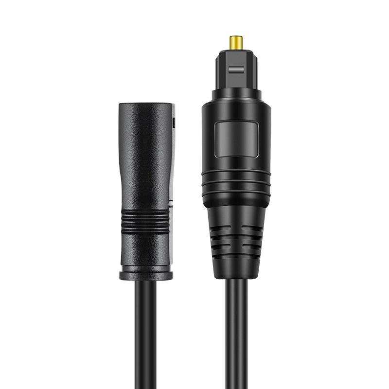 Fiber Optic Extension Cable Male to Female for Soundbars TVs For PS4 Flexible Lightweight Design Multiple Length Options