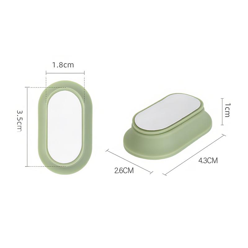 Magnetic Remote Control Holder Strong Self-Adhesive Wall Mount for Fridge Sticker Remote Control Storage Hooks Home Organizer