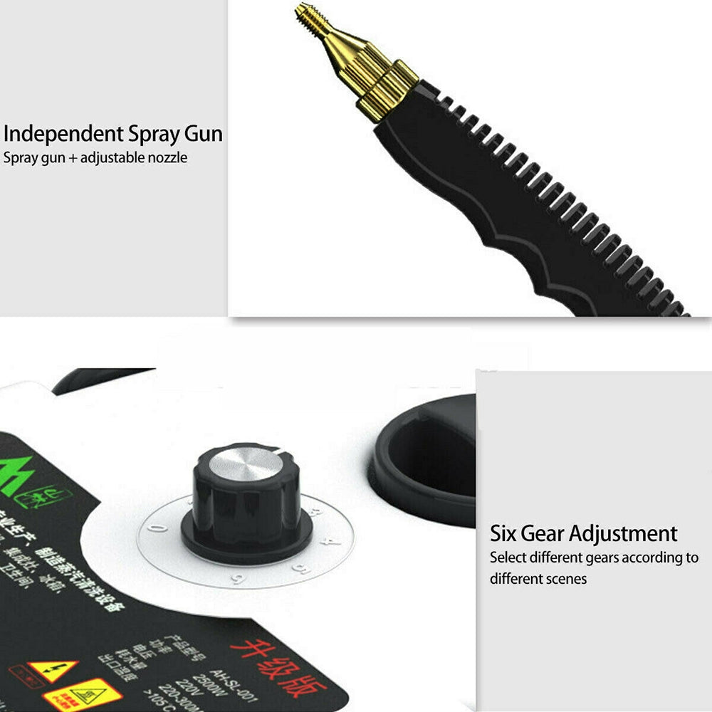 Steam Cleaners 3200W Steam Cleaner High Temperature Kitchen Cleaning Pressure Steaming Machine