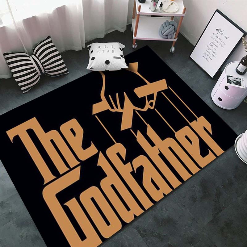 Classic The Godfather Mafia Retro Carpet Rugs for Living Rooms Bedroom Home Decor Non -slip Floor Mats Kitchen Mat Luxury Gifts