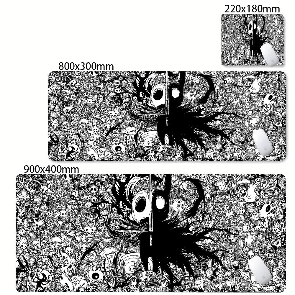 Large Pc Rubber Mousepad Gaming Stitch Edge Thicken Mouse Mat Xxl Anime Hollow Knight Rubber Nonslip Keyboard Laptop Mausepads